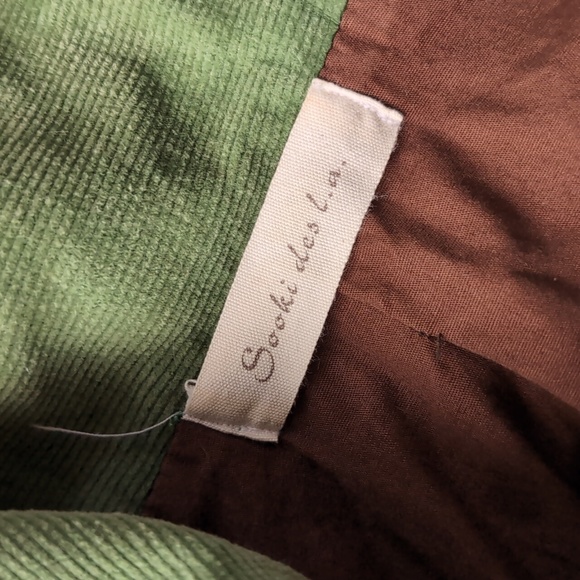 Sooki Des l.a. green corduroy peacoat jacket - Picture 4 of 7